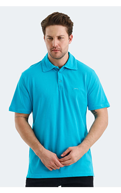 Slazenger KLASSE Erkek Tişört Turkuaz