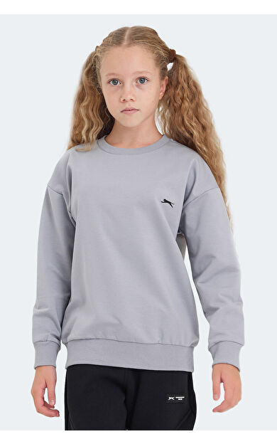 Slazenger LUPPA  Sweatshirt Taş Gri