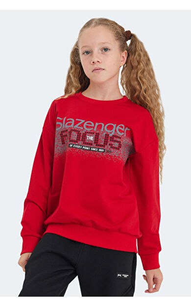 Slazenger LAST  Sweatshirt Kırmızı