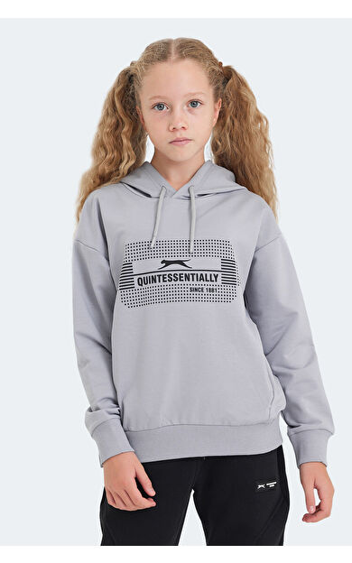 Slazenger LAYO  Sweatshirt Taş Gri