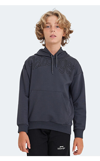 Slazenger LETTO  Sweatshirt Koyu Gri