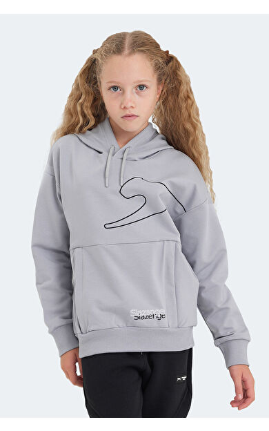 Slazenger LINK  Sweatshirt Taş Gri