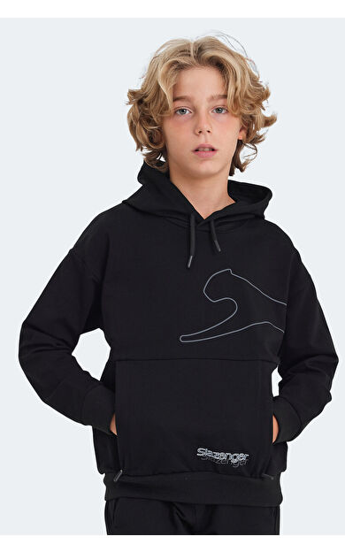 Slazenger LINK  Sweatshirt Siyah