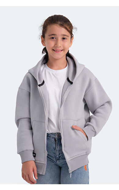 Slazenger LEKAN  Sweatshirt Taş Gri