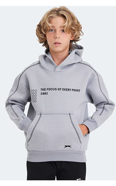 Slazenger LEVON  Sweatshirt Taş Gri