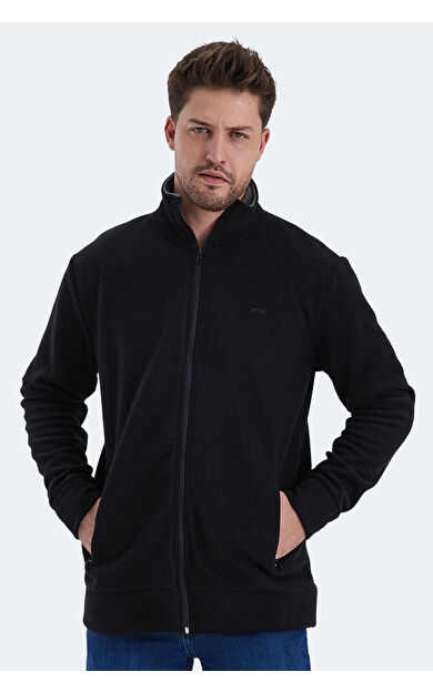 Slazenger KADMOS Erkek Sweatshirt Siyah