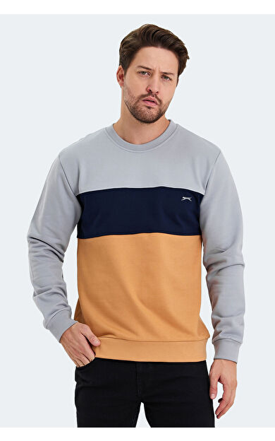 Slazenger KALYN Erkek Sweatshirt Gri