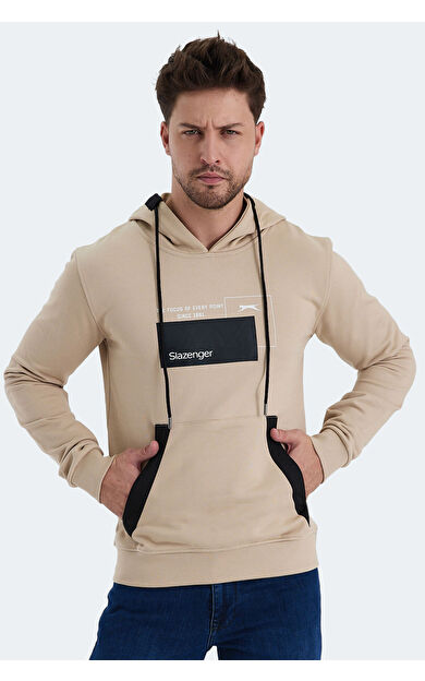 Slazenger VANDA Erkek Sweatshirt Bej