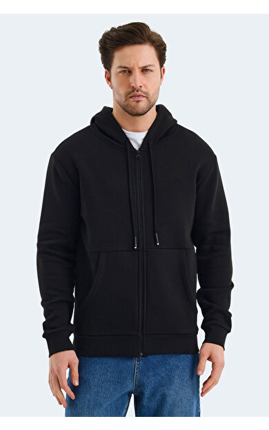 Slazenger VONDA Erkek Sweatshirt Siyah