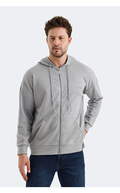 Slazenger VALTER Erkek Sweatshirt Gri