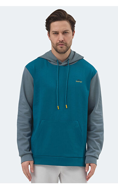 Slazenger VIOLA Erkek Sweatshirt Petrol