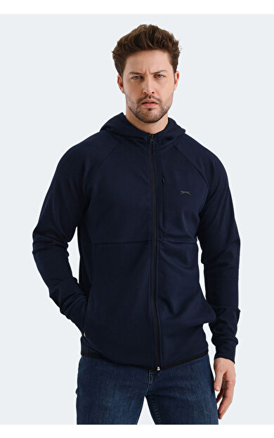 Slazenger VIOLET Erkek Sweatshirt Lacivert
