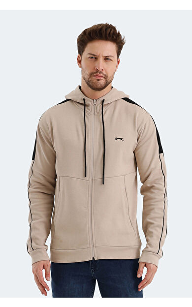 Slazenger VALERYA Erkek Sweatshirt Bej