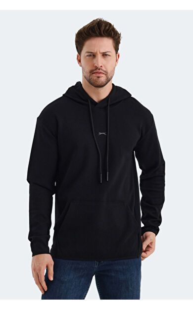 Slazenger VADIMIR Erkek Sweatshirt Siyah