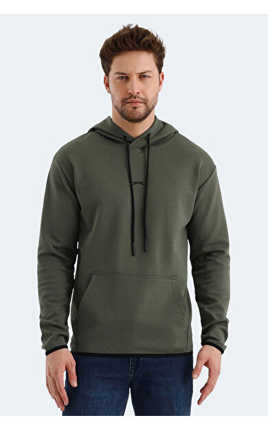 Slazenger VADIMIR Erkek Sweatshirt Haki