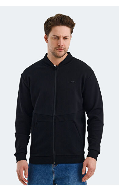 Slazenger VLAD Erkek Sweatshirt Siyah