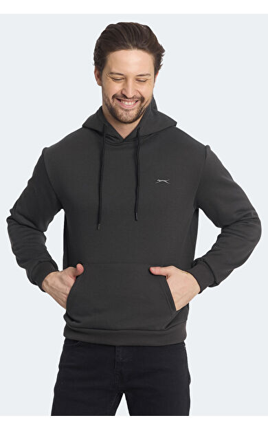 Slazenger KICKSON Erkek Sweatshirt Antrasit