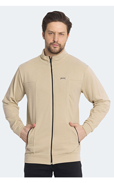 Slazenger KAGISONA Erkek Sweatshirt Bej