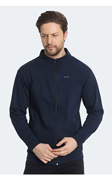 Slazenger KAGISONA Erkek Sweatshirt Lacivert