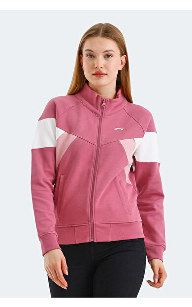 Slazenger VICTORY Kadın Sweatshirt Gül