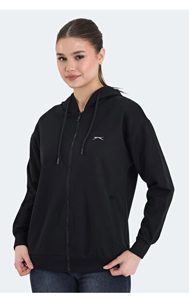 Slazenger KATHLEENA Kadın Sweatshirt Siyah
