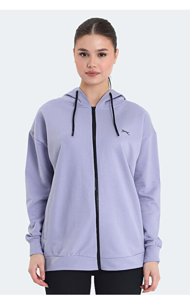 Slazenger KATHLEENA Kadın Sweatshirt Mor
