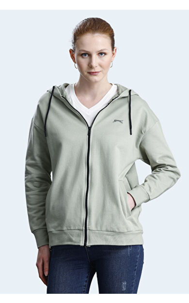 Slazenger KATHLEENA Kadın Sweatshirt Nane