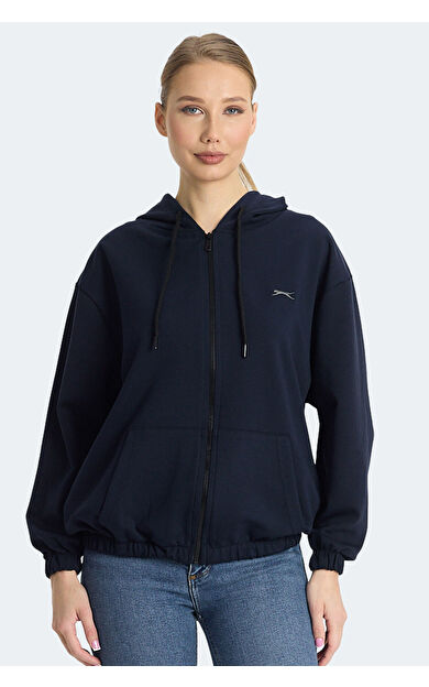 Slazenger KIMBERLEY Kadın Sweatshirt Lacivert