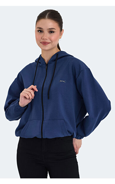 Slazenger KIMBERLEY Kadın Sweatshirt Indigo