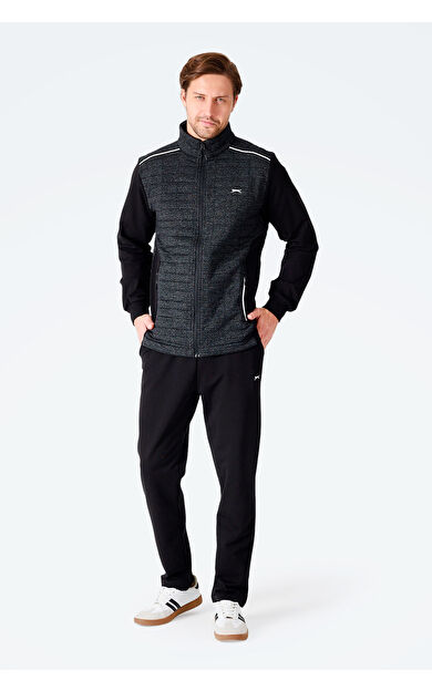 Slazenger FIORA Erkek  Siyah Eşofman Takımı