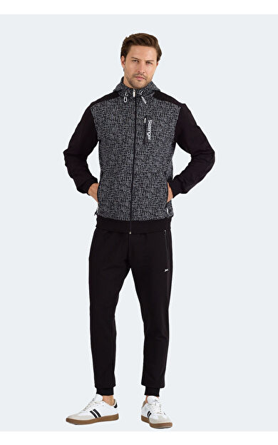 Slazenger FALOR Erkek  Siyah Eşofman Takımı