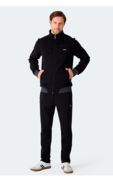 Slazenger FLICKER Erkek  Siyah Eşofman Takımı