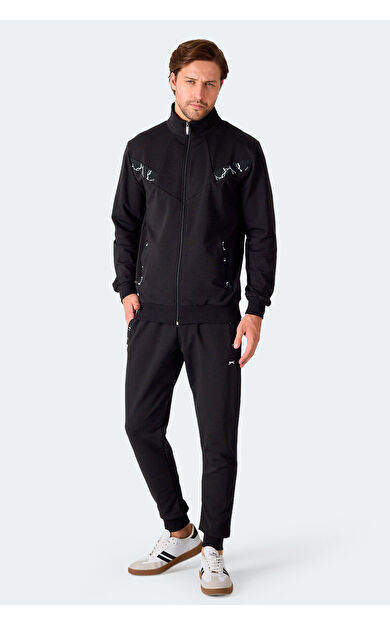 Slazenger FELON Erkek  Siyah Eşofman Takımı