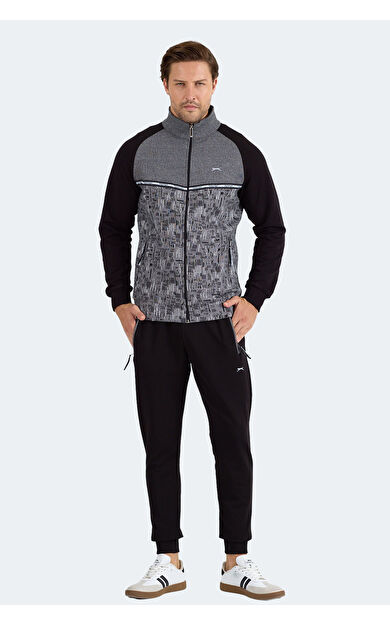 Slazenger FERVOR Erkek  Siyah Eşofman Takımı