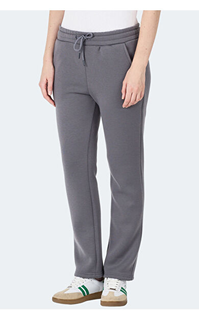 Slazenger MIDNIGHT I Kadın  Gri Eşofman Altı