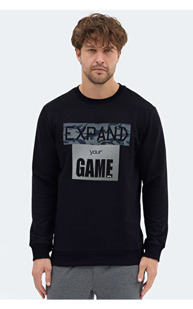 Slazenger RUBIO Erkek  Koyu Lacivert Sweatshırt