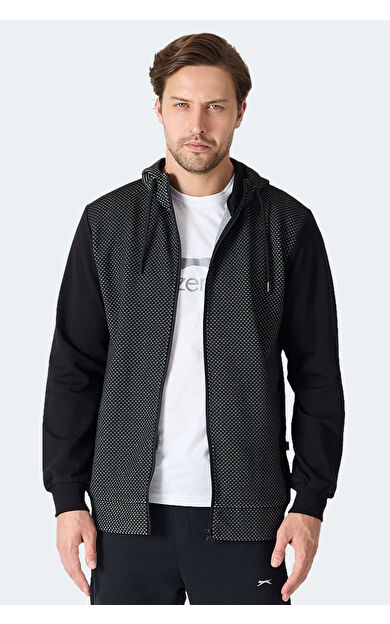 Slazenger FLAME Erkek  Siyah Sweatshirt