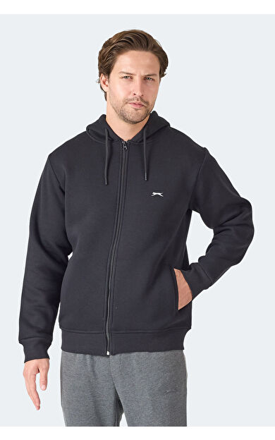 Slazenger MAJESTIC  I Erkek  Siyah Sweatshirt