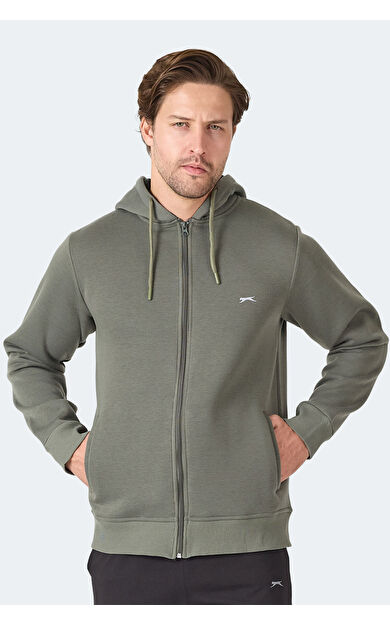Slazenger MAJESTIC  I Erkek  Haki Sweatshirt
