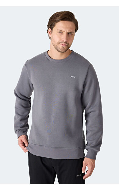 Slazenger MEGAR I Erkek  Gri Sweatshirt
