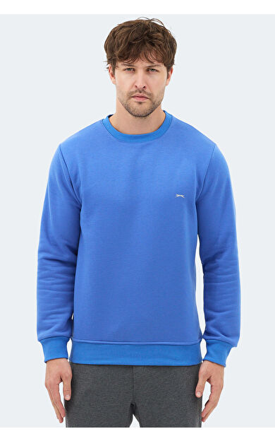Slazenger MEGAR I Erkek  Indigo Sweatshırt