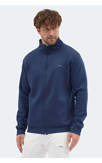 Slazenger MENDOZA I Erkek  Lacivert Sweatshırt