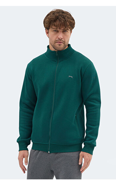 Slazenger MENDOZA I Erkek  Koyu Yeşil Sweatshırt