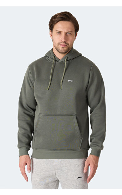 Slazenger MOONLIGHT I Erkek  Haki Sweatshirt