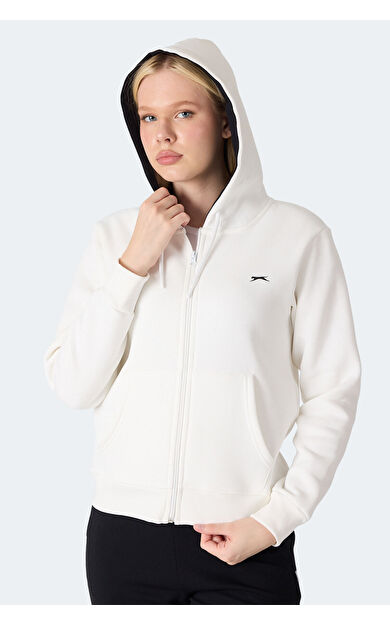 Slazenger MILIO I Kadın  Ekru Sweatshirt