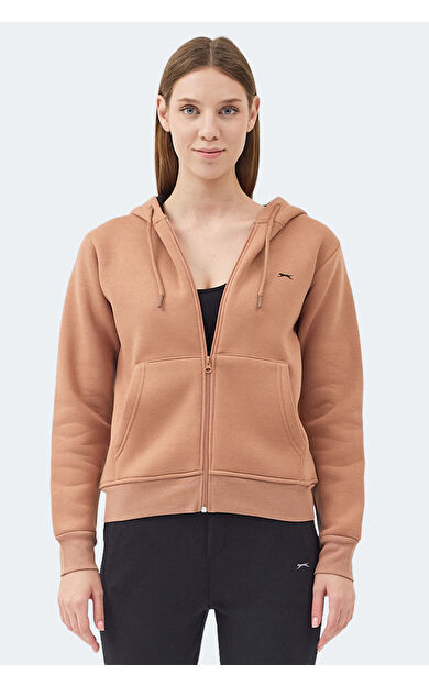 Slazenger MILIO I Kadın  Camel Sweatshirt