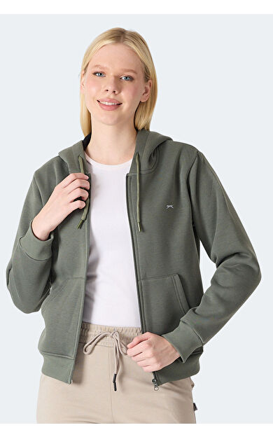 Slazenger MILIO I Kadın  Haki Sweatshirt