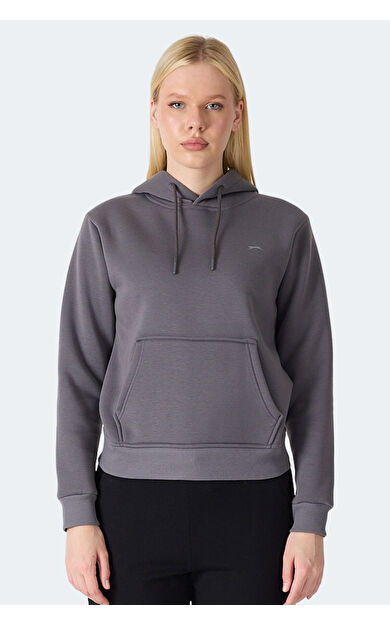 Slazenger MISTY  I Kadın  Gri Sweatshirt