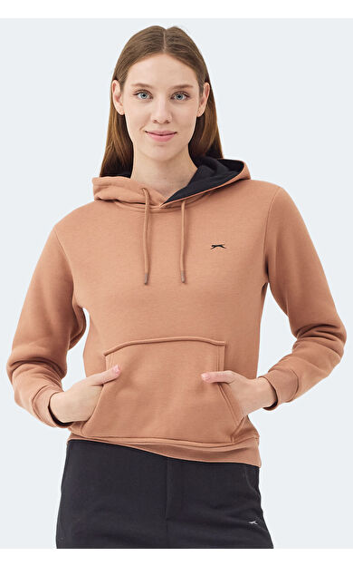 Slazenger MISTY  I Kadın  Camel Sweatshirt