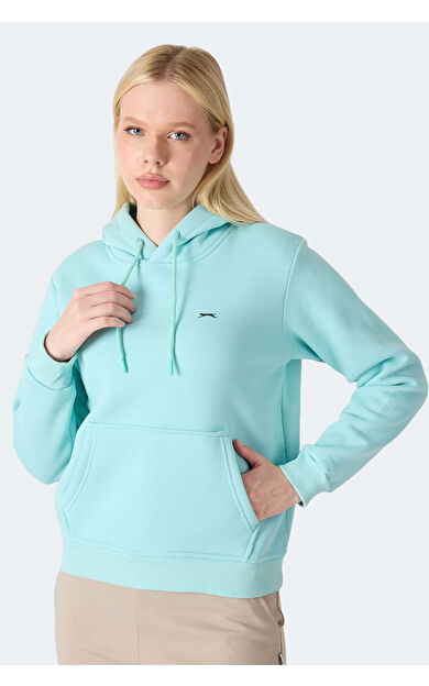 Slazenger MISTY  I Kadın  Turkuaz Sweatshirt